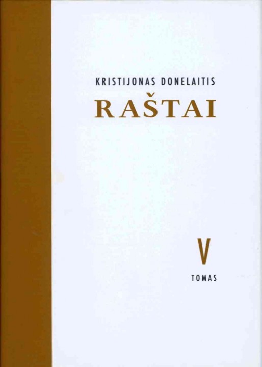 Kristijonas Donelaitis. Raštai. T. 5