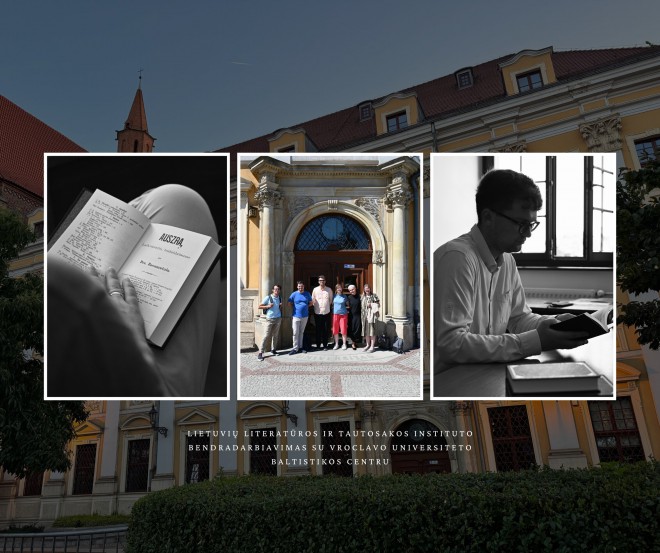 Tęsiamas LLTI ir Vroclavo universiteto Baltistikos centro bendradarbiavimas