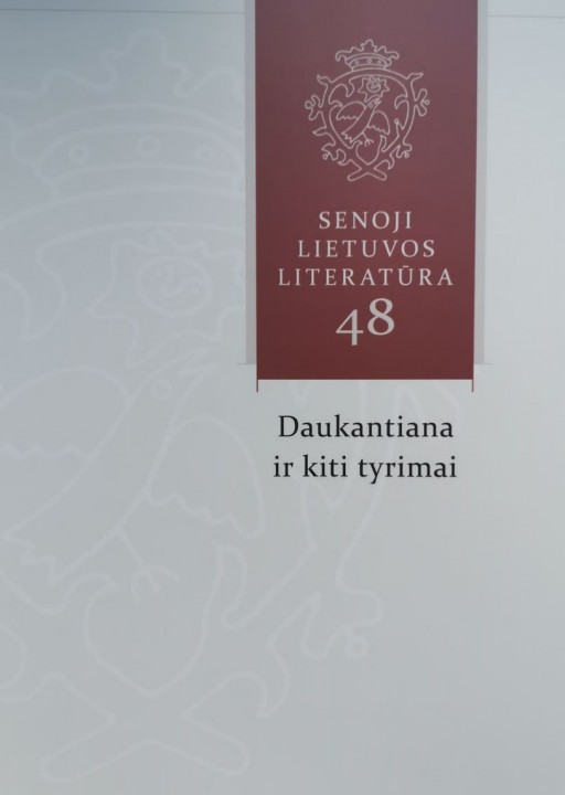 Senoji Lietuvos literatūra. Nr. 48