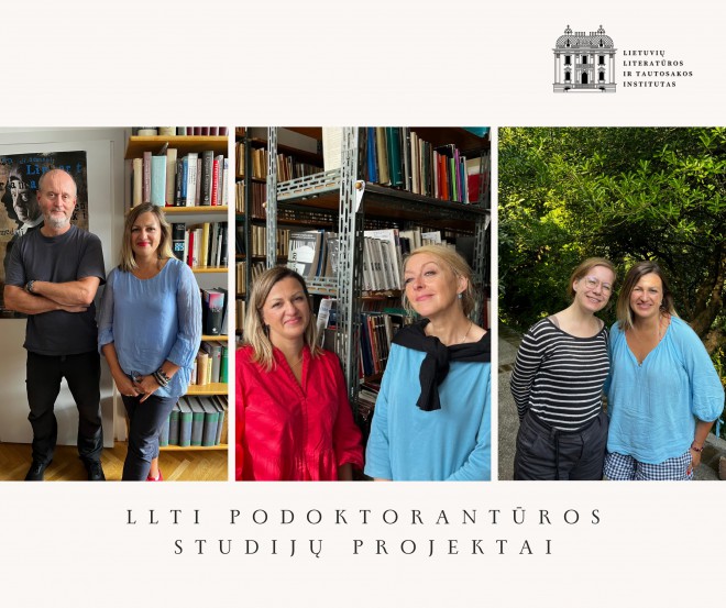 Lietuvių literatūros ir tautosakos institutas įgyvendina podoktorantūros studijų projektus
