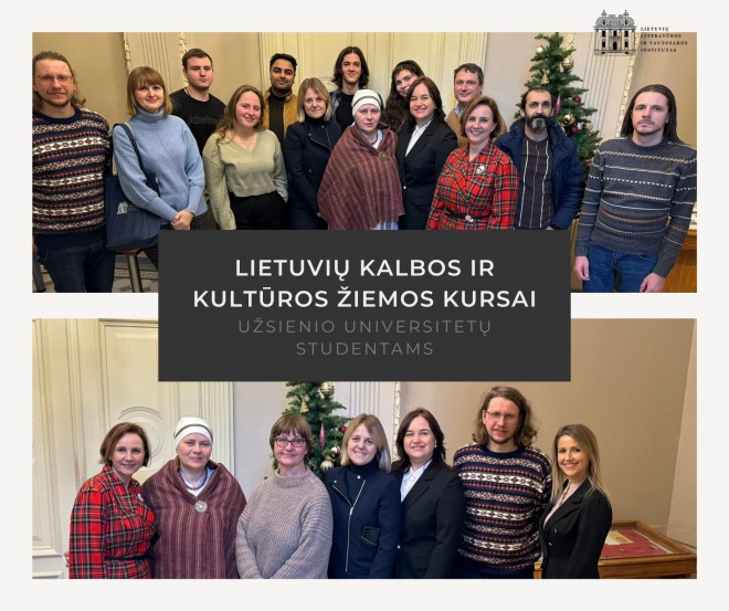 Lietuvių literatūros ir tautosakos institutas atveria duris užsienio universitetų studentams! 