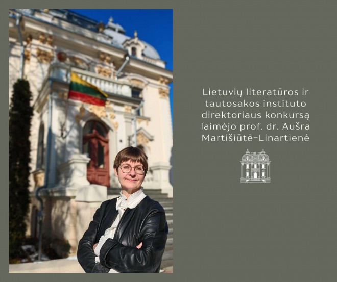 LLTI direktoriaus konkursą laimėjo prof. dr. Aušra Martišiūtė-Linartienė