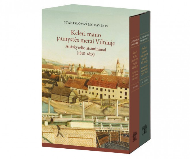 Pristatytas unikalus dvitomis leidinys „Stanislovas Moravskis „Keleri mano jaunystės metai Vilniuje. Atsiskyrėlio atsiminimai (1818–1825)“