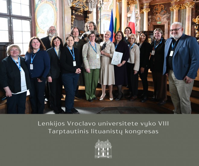 Lenkijos Vroclavo universitete vyko VIII Tarptautinis lituanistų kongresas, skirtas paminėti Liudviko Rėzos 250-osioms gimimo metinėms